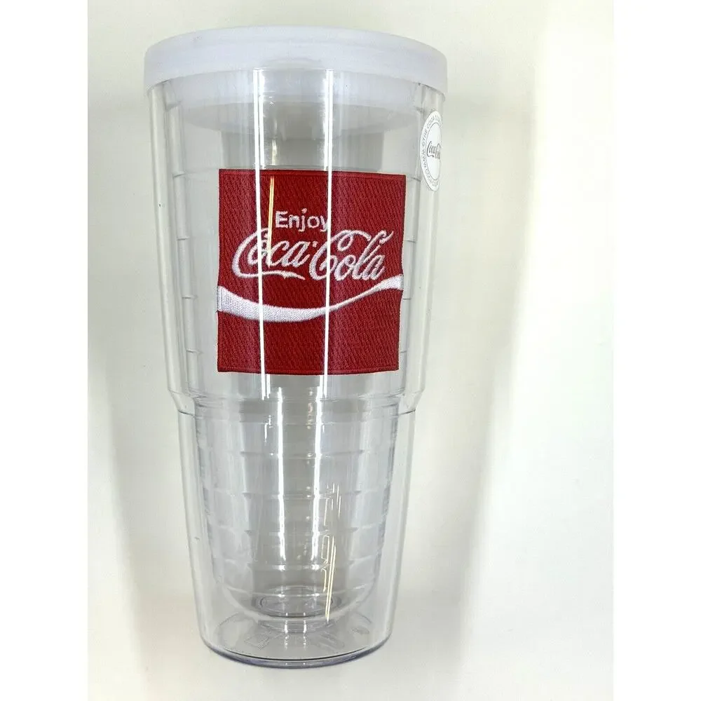 Coca-Cola Embroidered Red Patch 24oz 